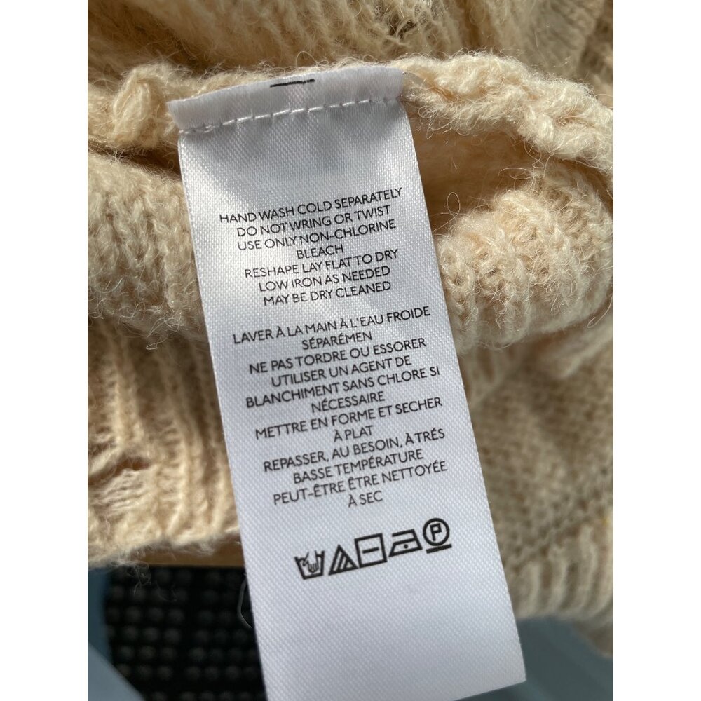 Urban Outfitters Alston Cardigan Size Medium Laddered Knit Stripe Button Up Cozy - Picture 9 of 10